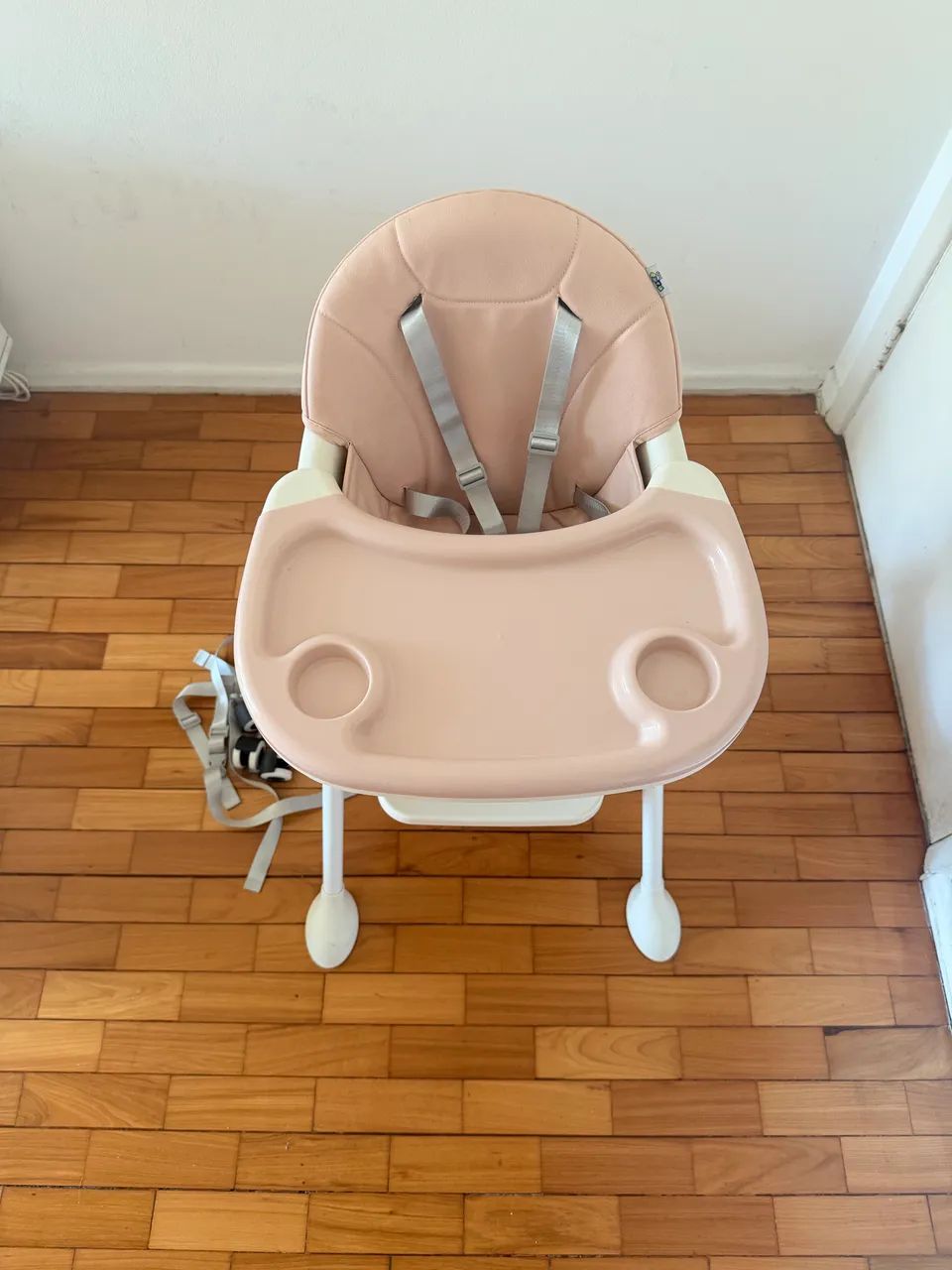 Cadeira de Alimentação - Rosa - Excelente Estado - Foto 2