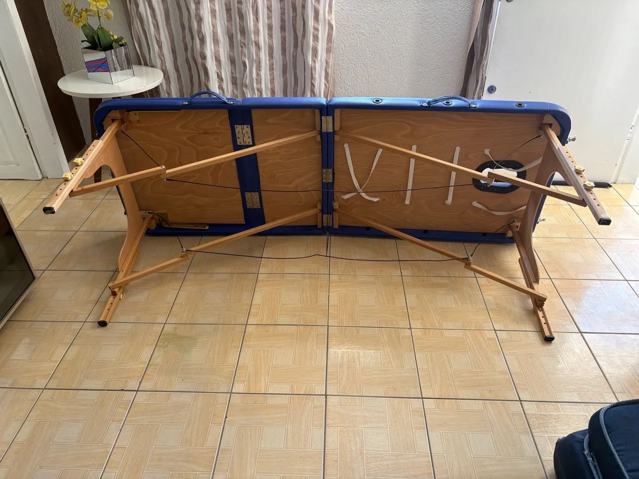 Maca de Massagem portátil - azul escuro  - Foto 3