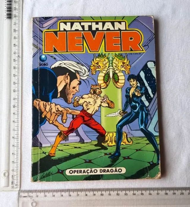 Gibi - Nathan Never nº 3 - Sergio Bonelli - 1992 (Com Avarias)