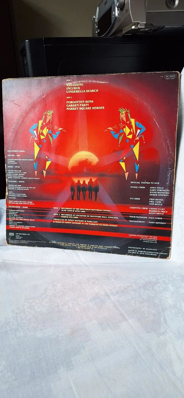 LP Disco Vinil Marillion - Real To Reel Live 1984 - Foto 2