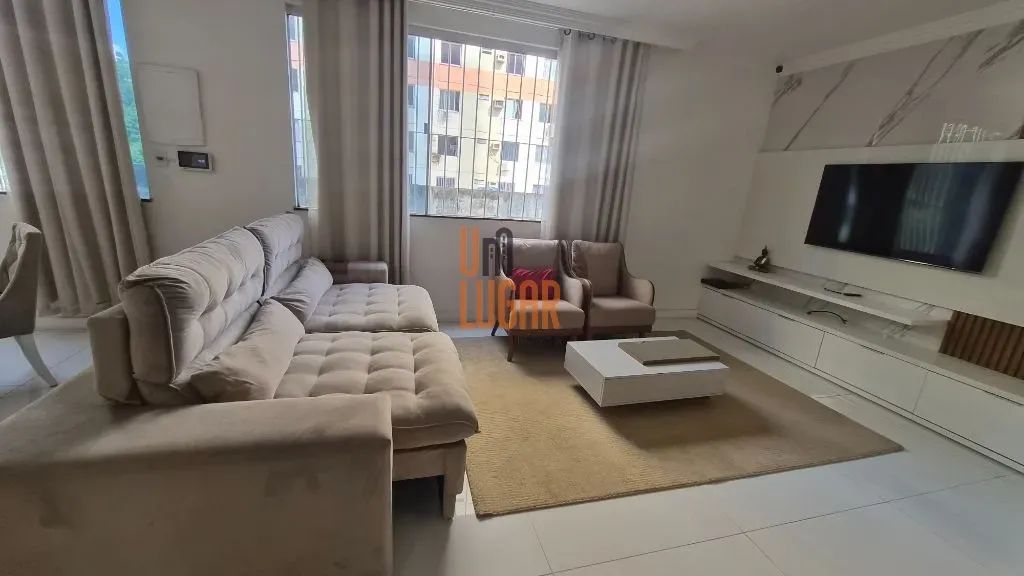 Um Lugar Imóveis Aluga: Apartamento MOBILIADO com 2 suítes e vaga de garagem na Av. Serzed - Foto 12