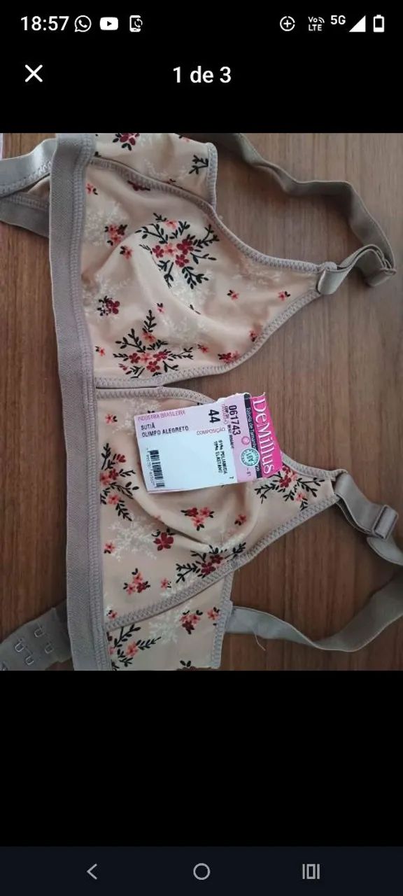 Sutiã DeMillus e Bory feminino  - Foto 2