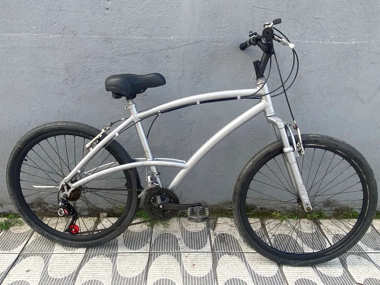Bicicleta de alumínio 
