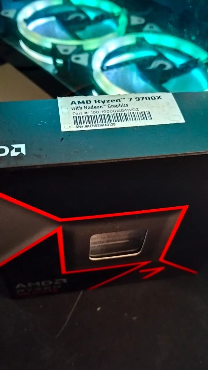 CPU Processador Ryzen 7 9700X