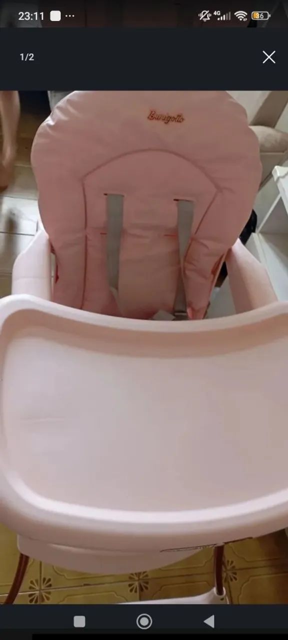 Vendo uma cadeira de alimentar