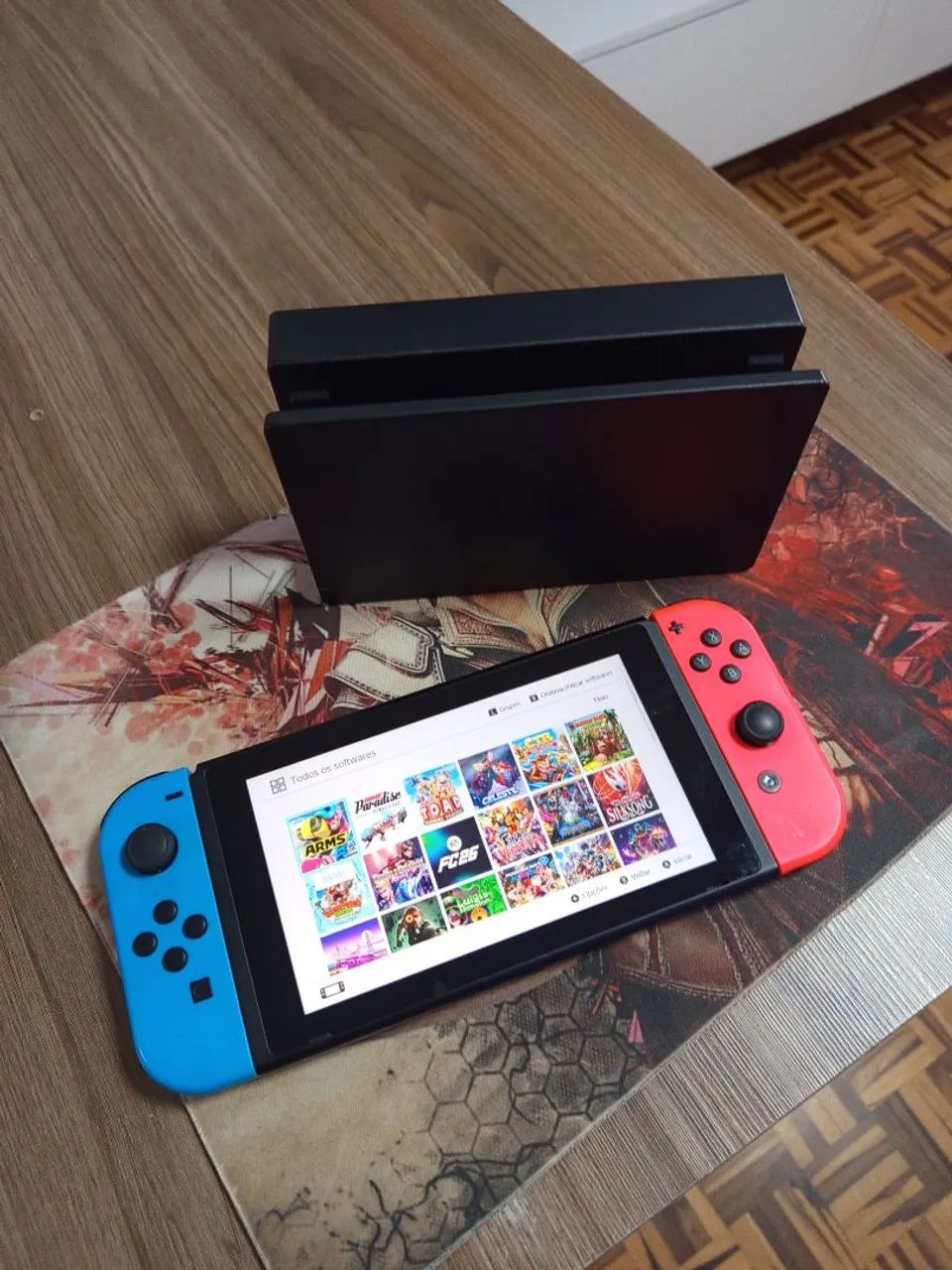 Nintendo Switch Desbloqueado (Aceito troca Ps4 Pro) - Foto 2