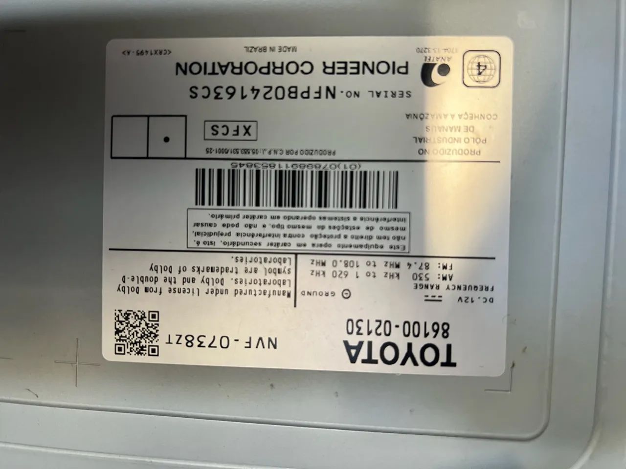 Vendo multimídia com moldura e câmera de ré  - Foto 5