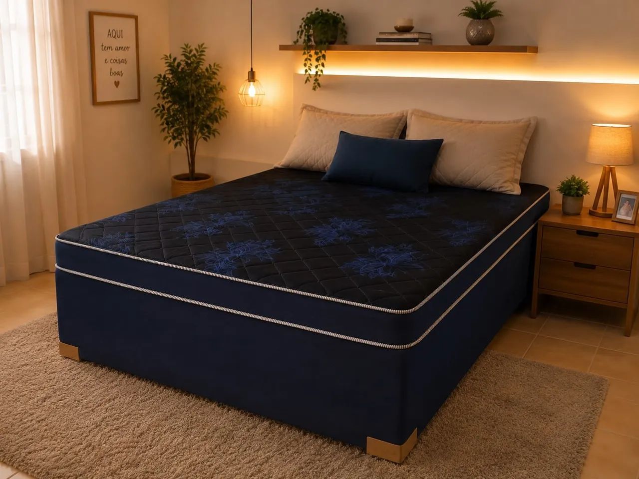 cama box casal 