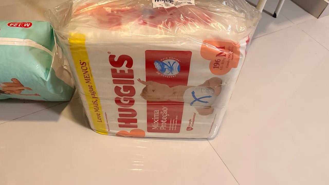 Fralda Huggies - TAM M(Max proteção)  - Foto 2