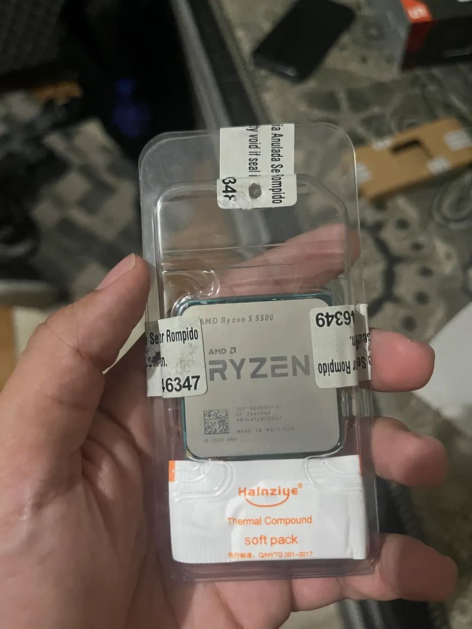 Ryzen 5500 + kit de fans 