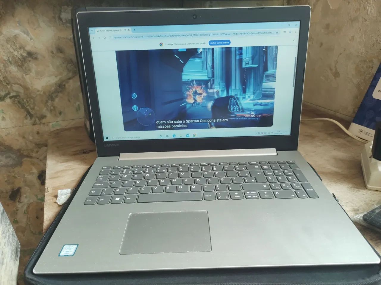 Notebook Lenovo (teclado ruim) - Foto 5
