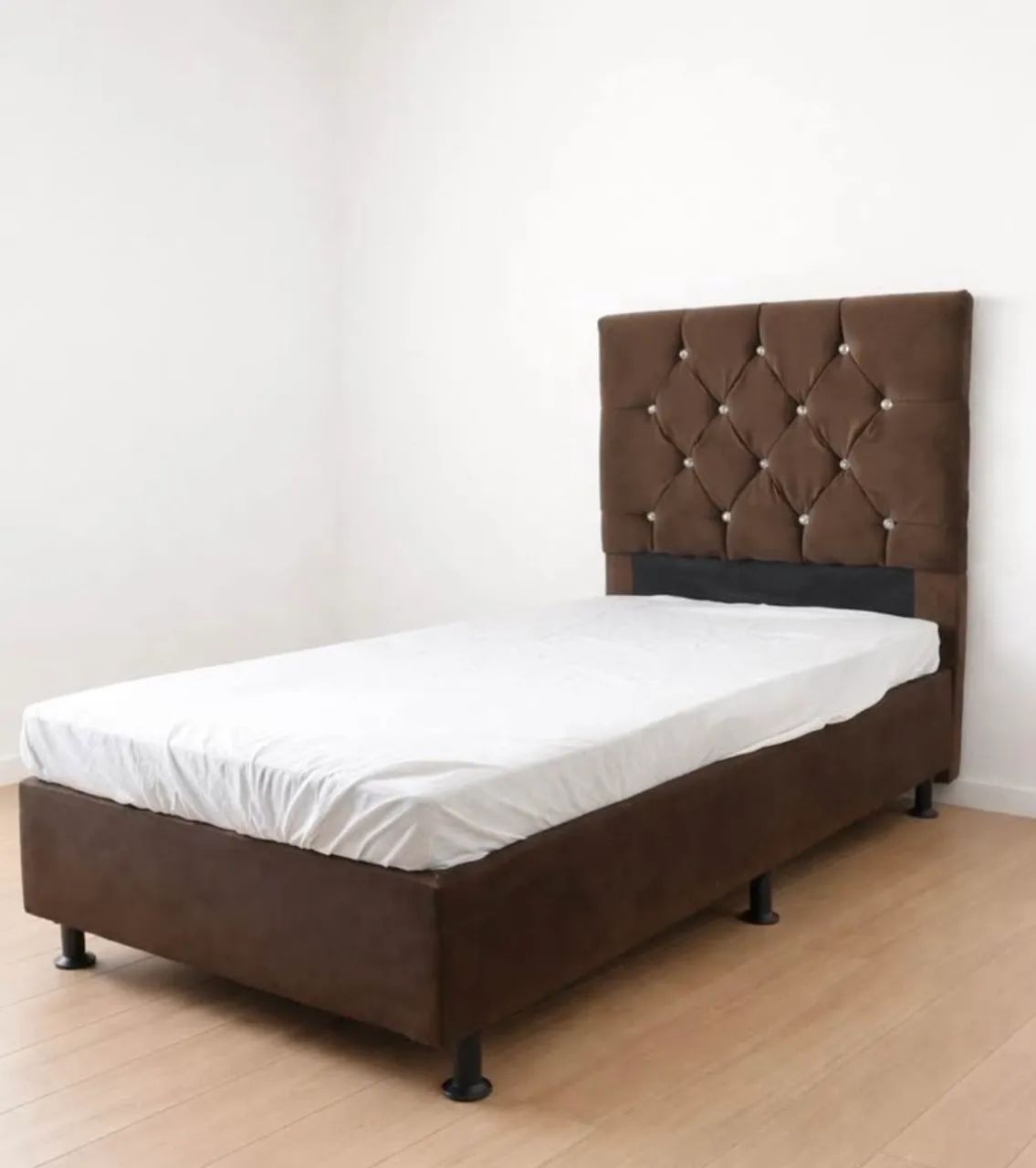Cama boxe solteiro 