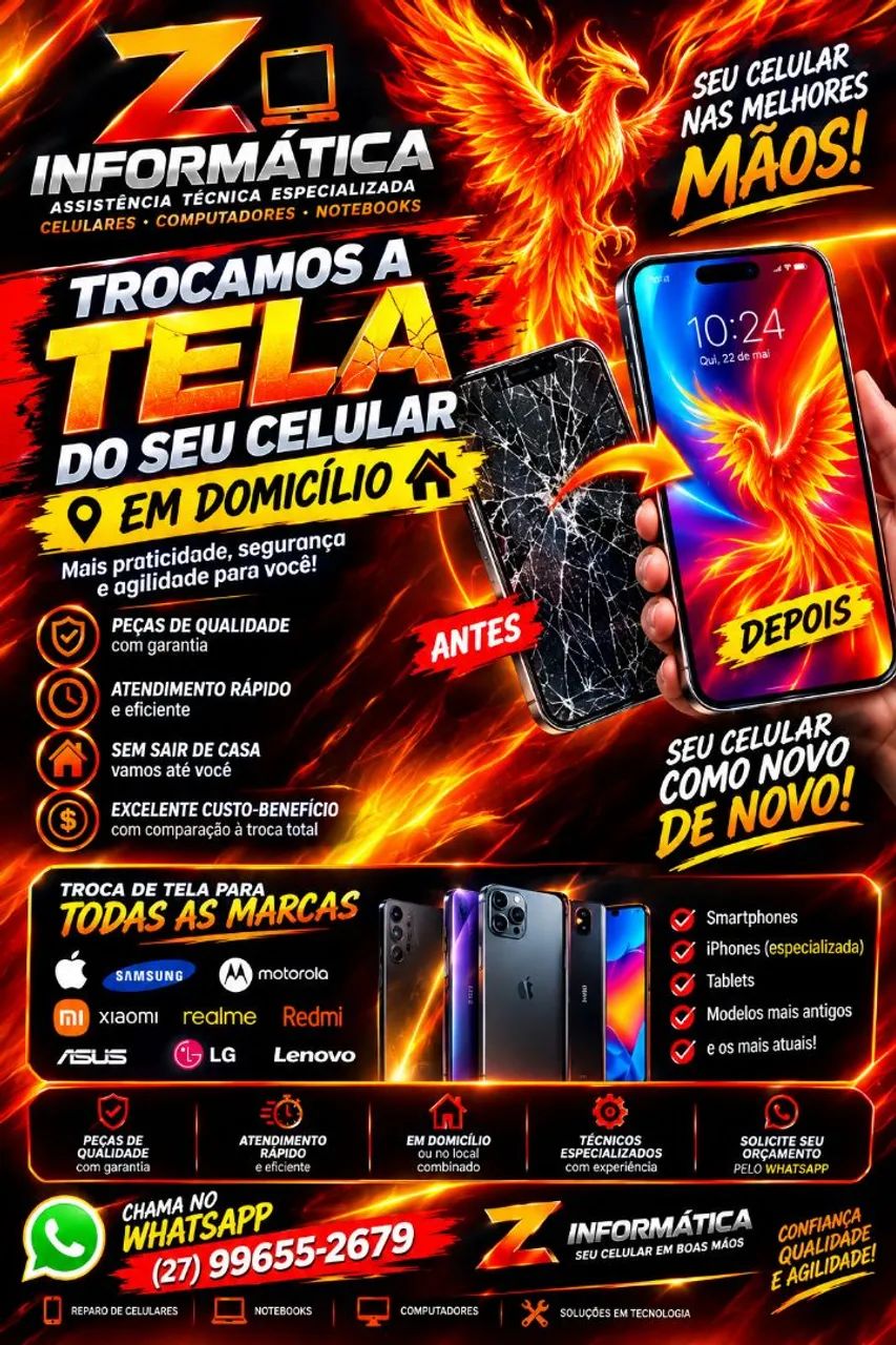 Reparo celular 