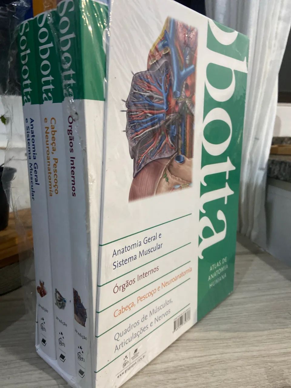 Livro anatomia geral e sistema muscular com  3 vol  - Foto 3