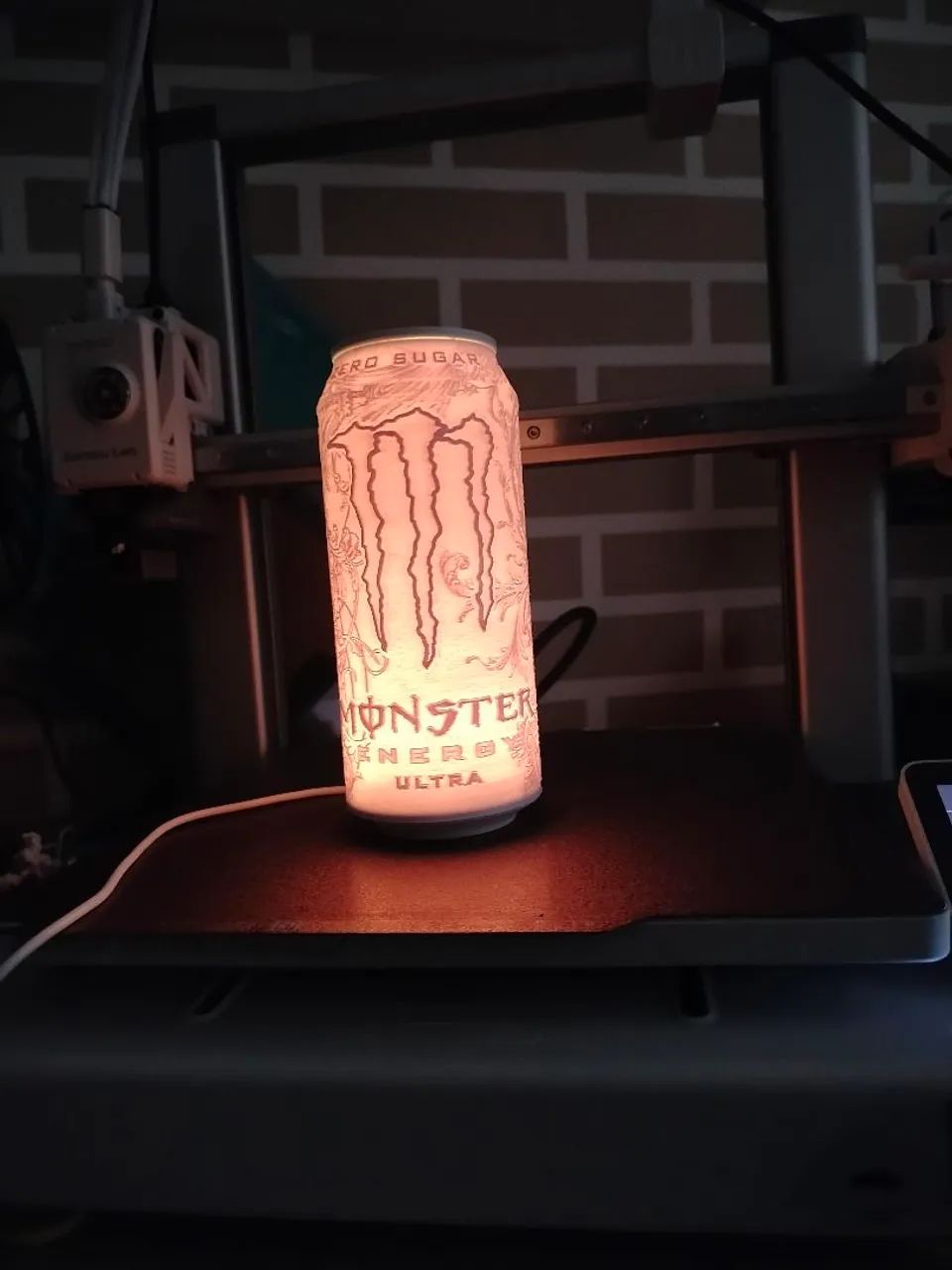 Luminaria monster com controle - Foto 2