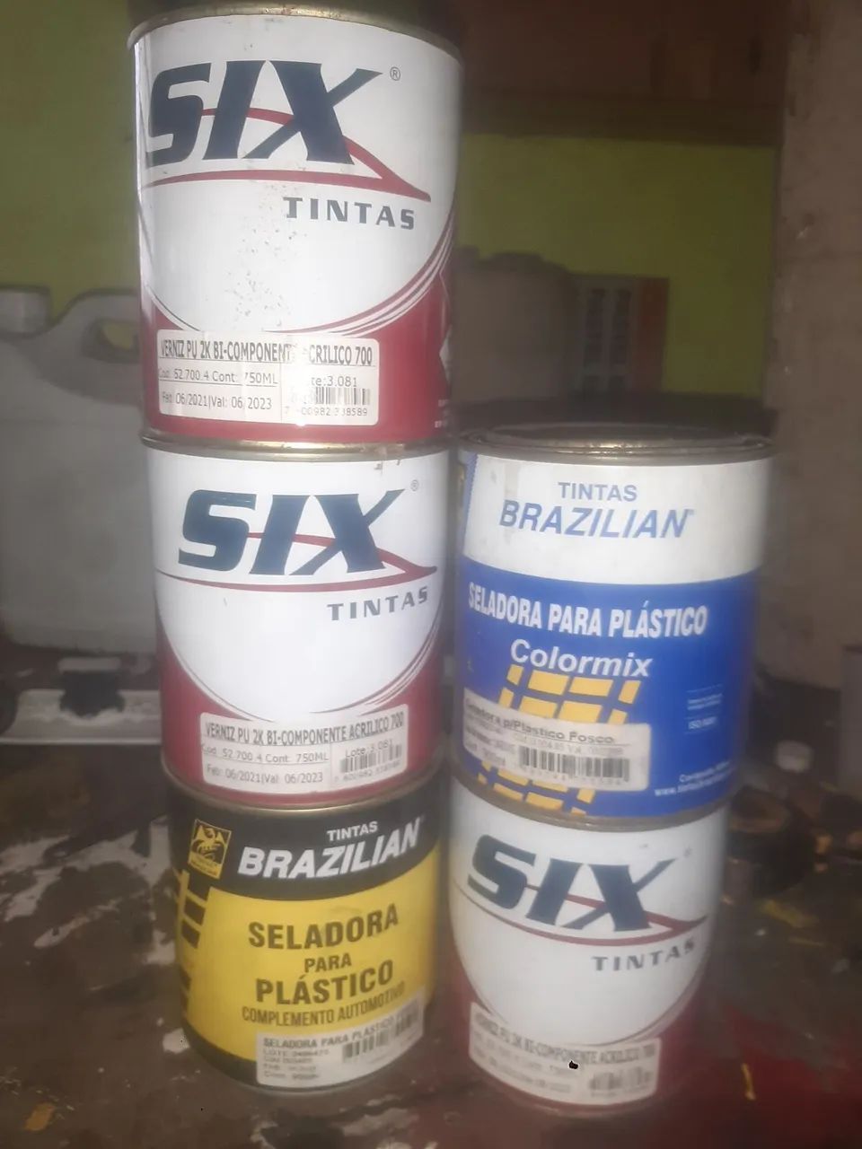 Tintas automotiva 