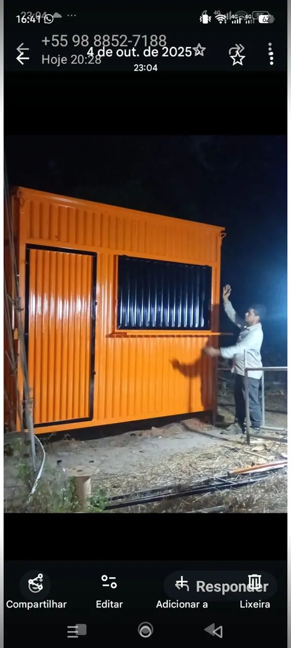 Container  com  Tenda ( Food) - Foto 4