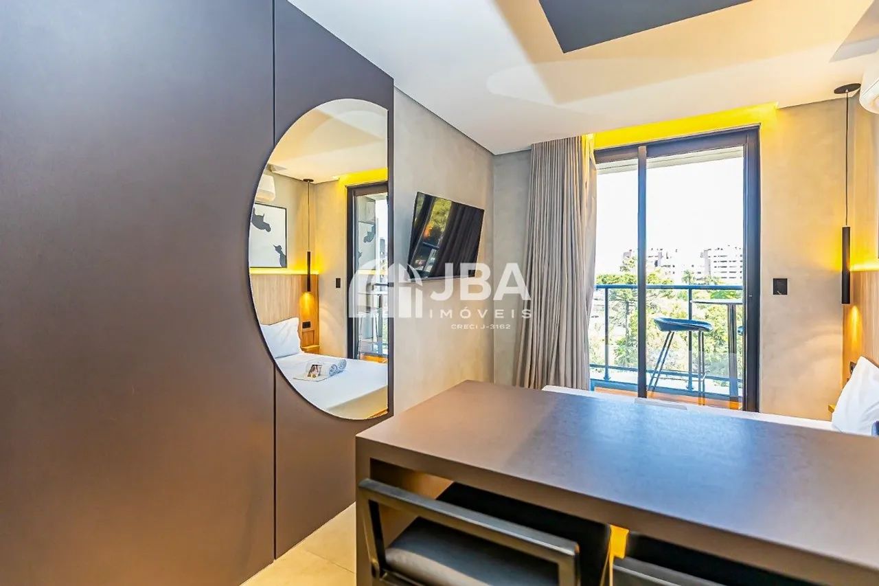 STUDIO MOBILIADO COM VAGA DE GARAGEM NO BATEL - Foto 3