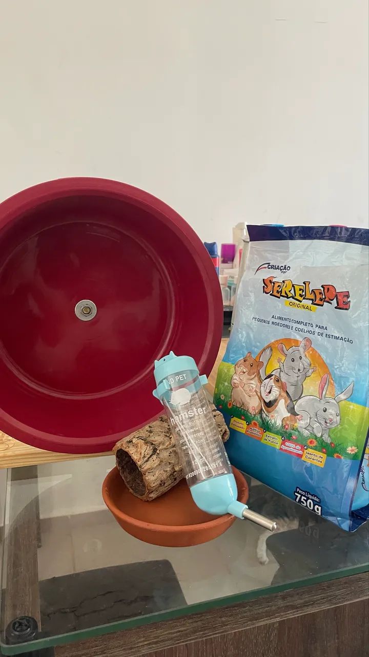 Acessórios para Hamster e Gerbil