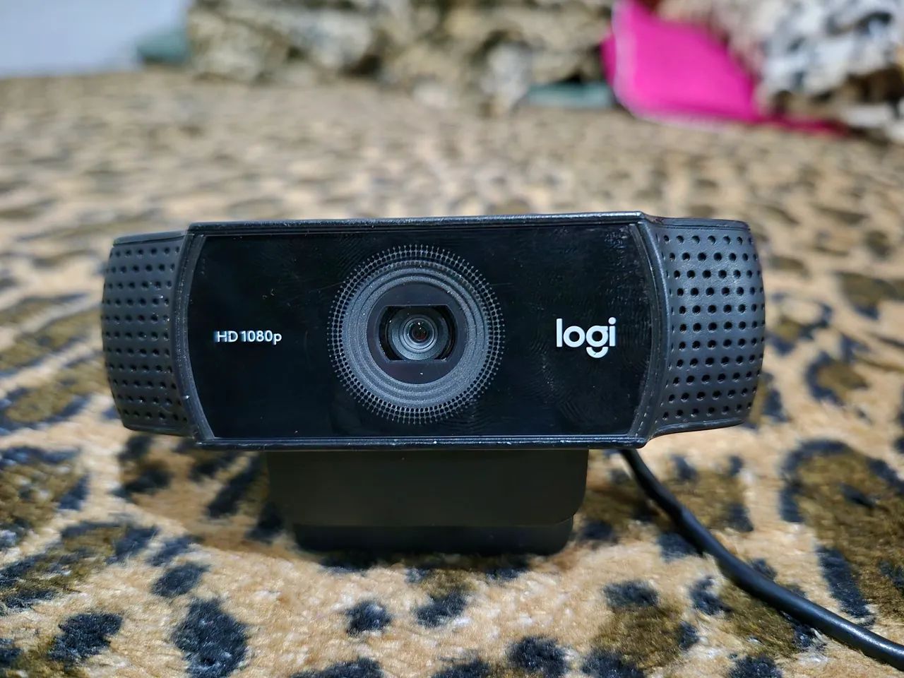 Webcam Logitech C920 HD 1080p - Original e Impecável
