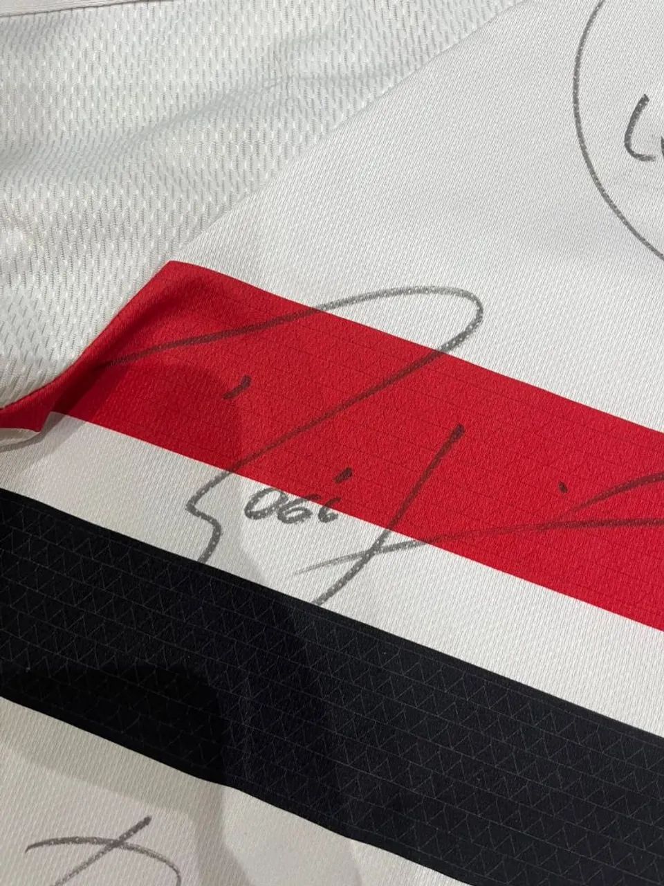 Camisa são Paulo SPFC Autografada  - Foto 4