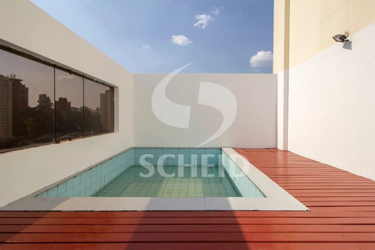 cobertura com 3 quartos e piscina para locação no Morumbi