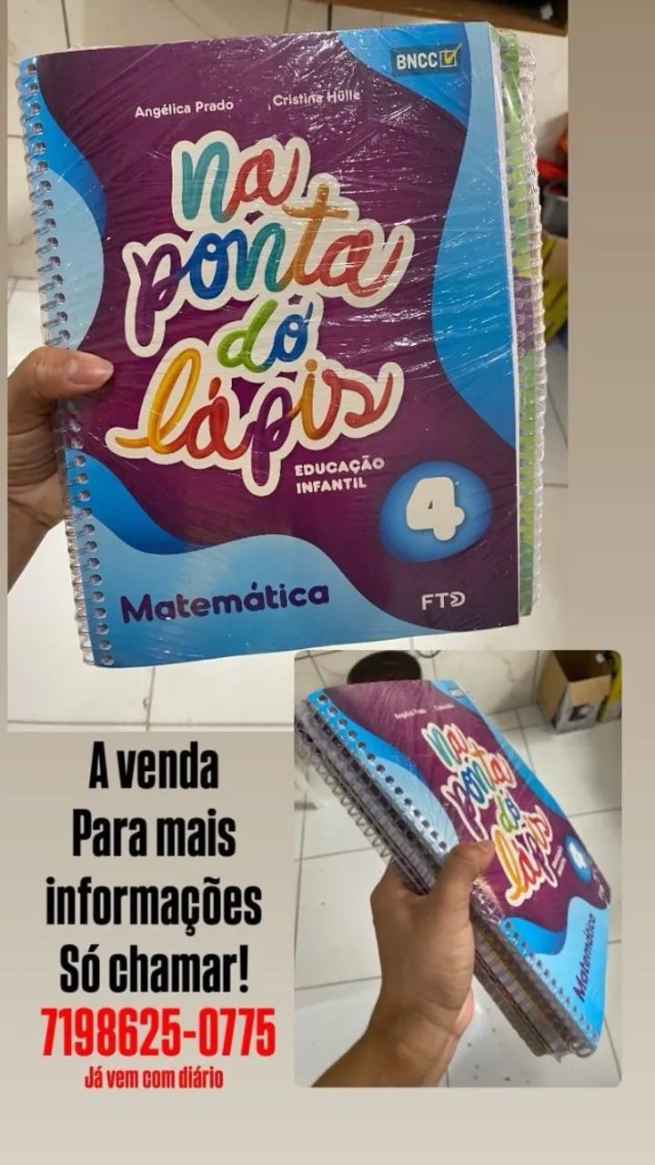 Kit de livro novos  Na Ponta do Lápis 4