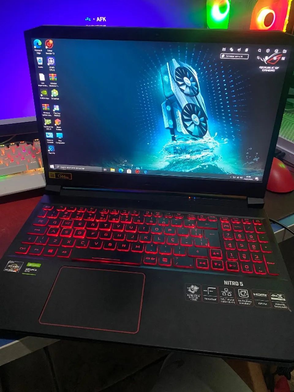 Notebook Gamer Acer Nitro 5 Ryzen 7