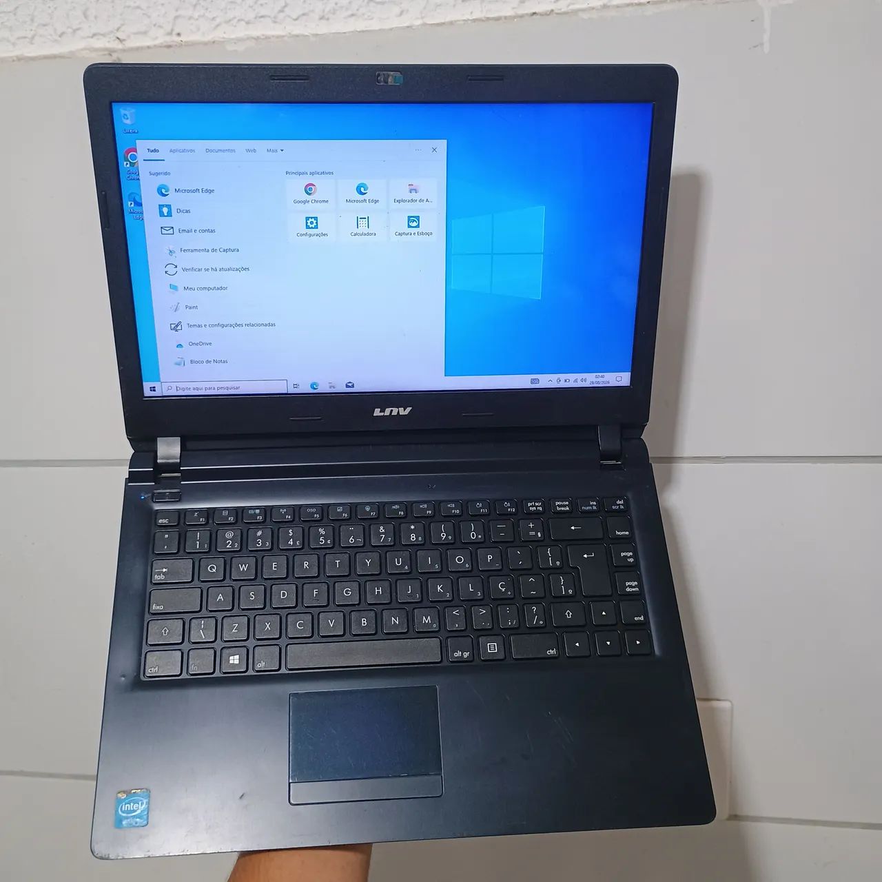 Notebook Lenovo bem conservado funcionando perfeitamente 