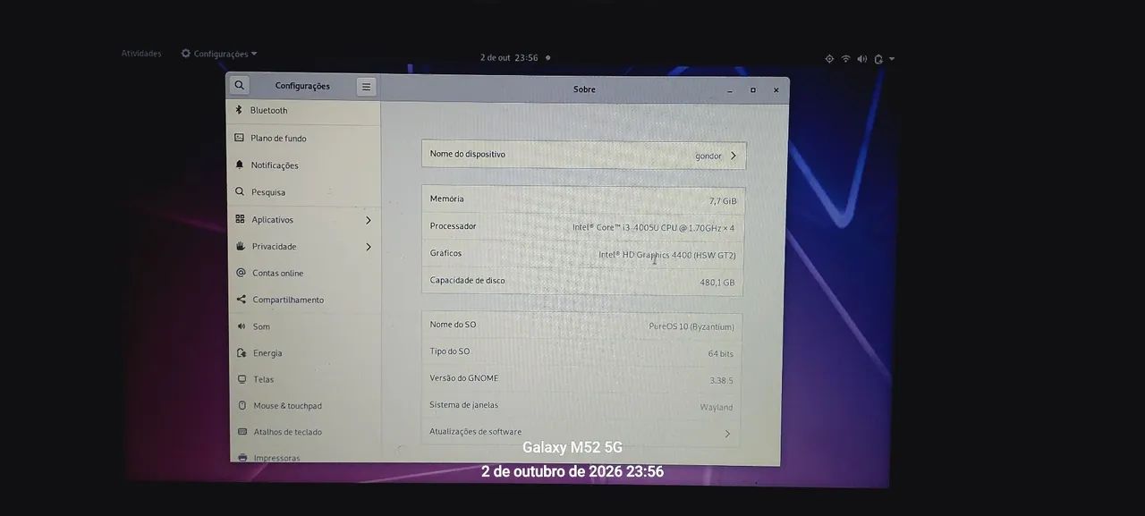 Notebook Dell 8gb i3 - Foto 2
