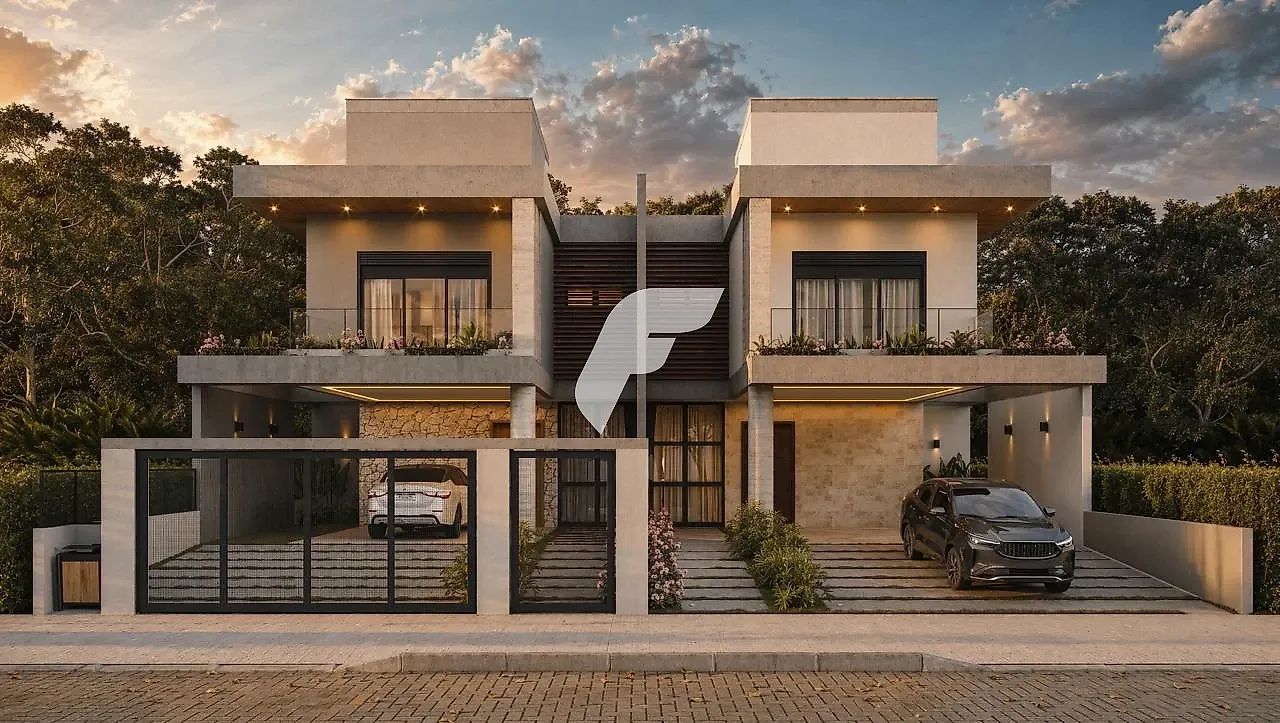 Casa geminada 2 suítes, 170m² - Loteamento Villa Pamplona