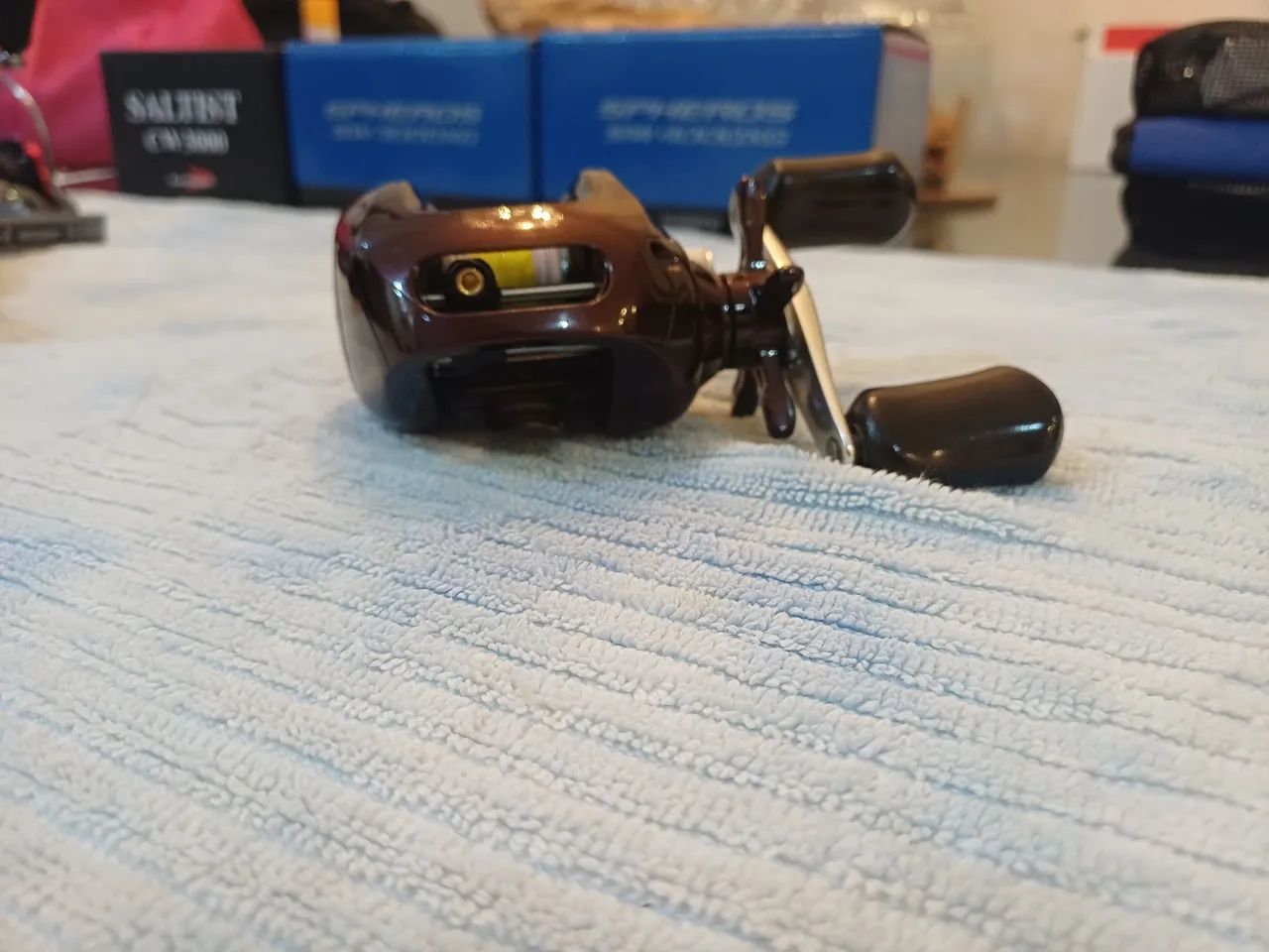 Carretilha shimano Scorpion 1001 svs - Foto 5