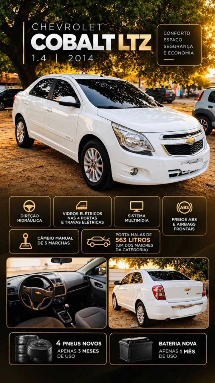 Chevrolet Cobalt COBALT LTZ 1.4 8V FlexPower/EconoFlex 4p 2014