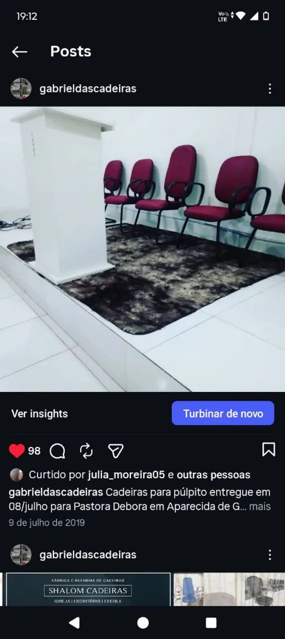 Fábrica e Reformas de cadeiras - busca e entrega - Foto 3