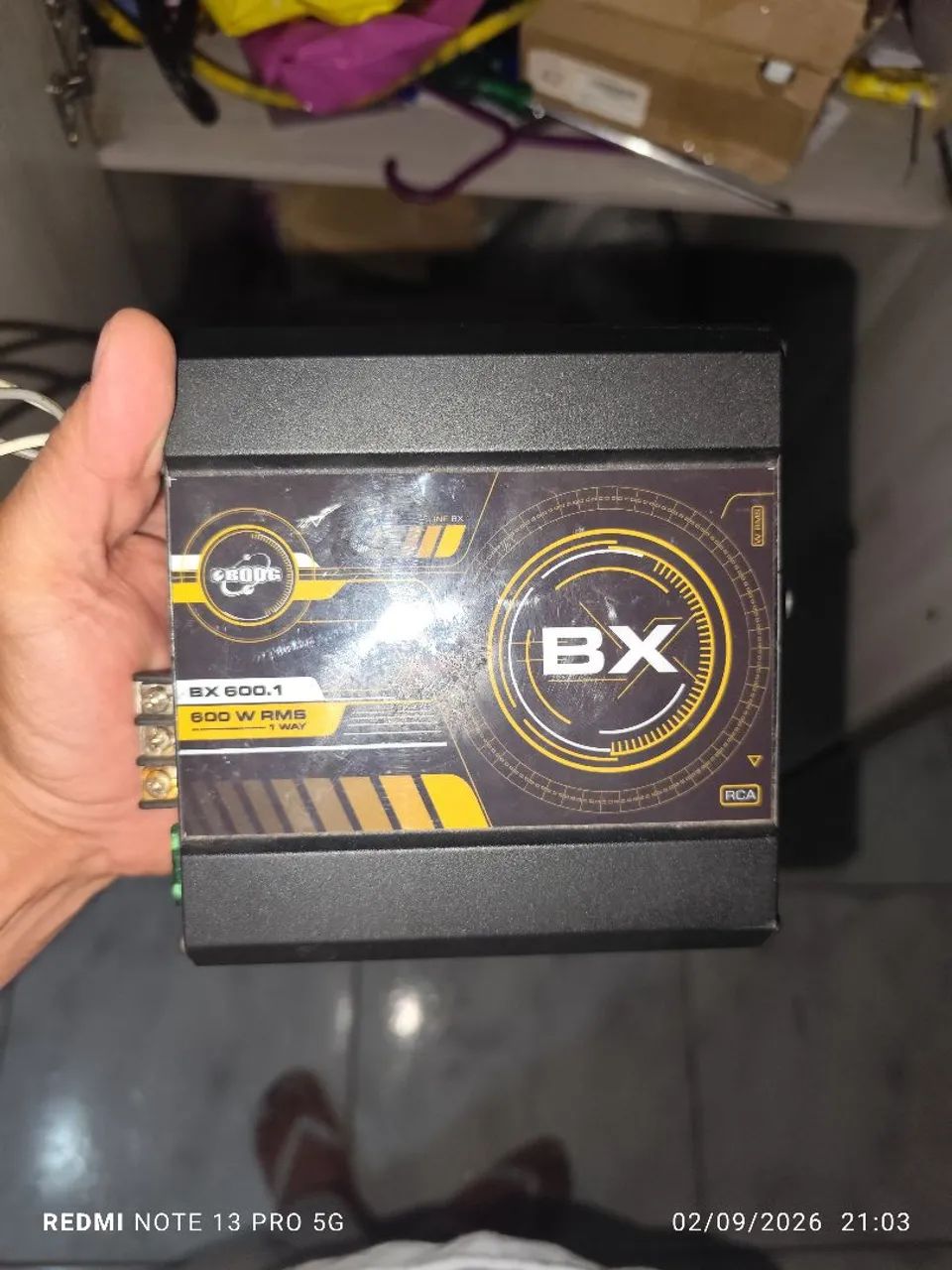 2 Bravox uxp 12 polegadas 500 RMS novo mais módulo bx 600.1 zerado - Foto 4