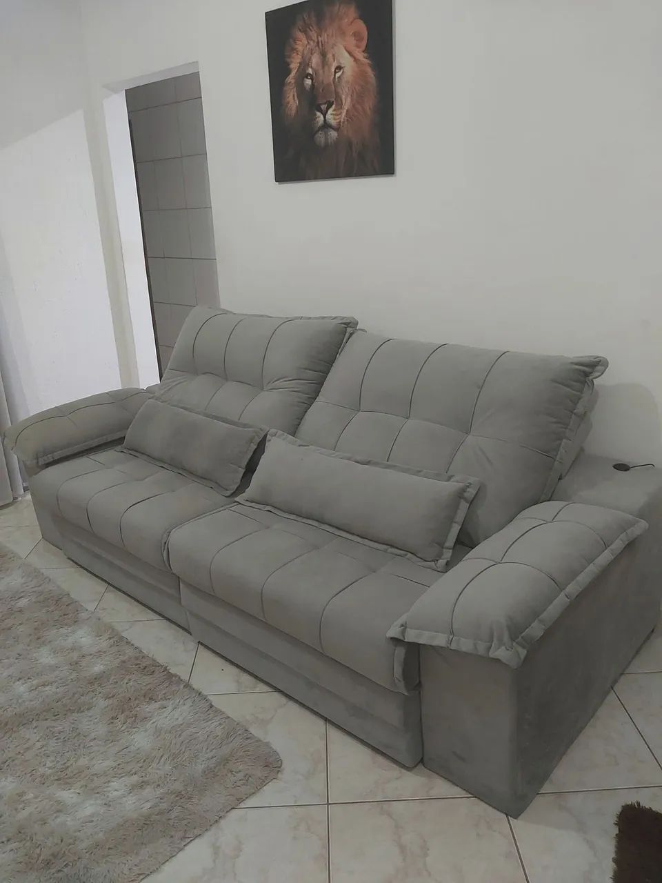 Sofá retrátil e reclinável - Foto 3