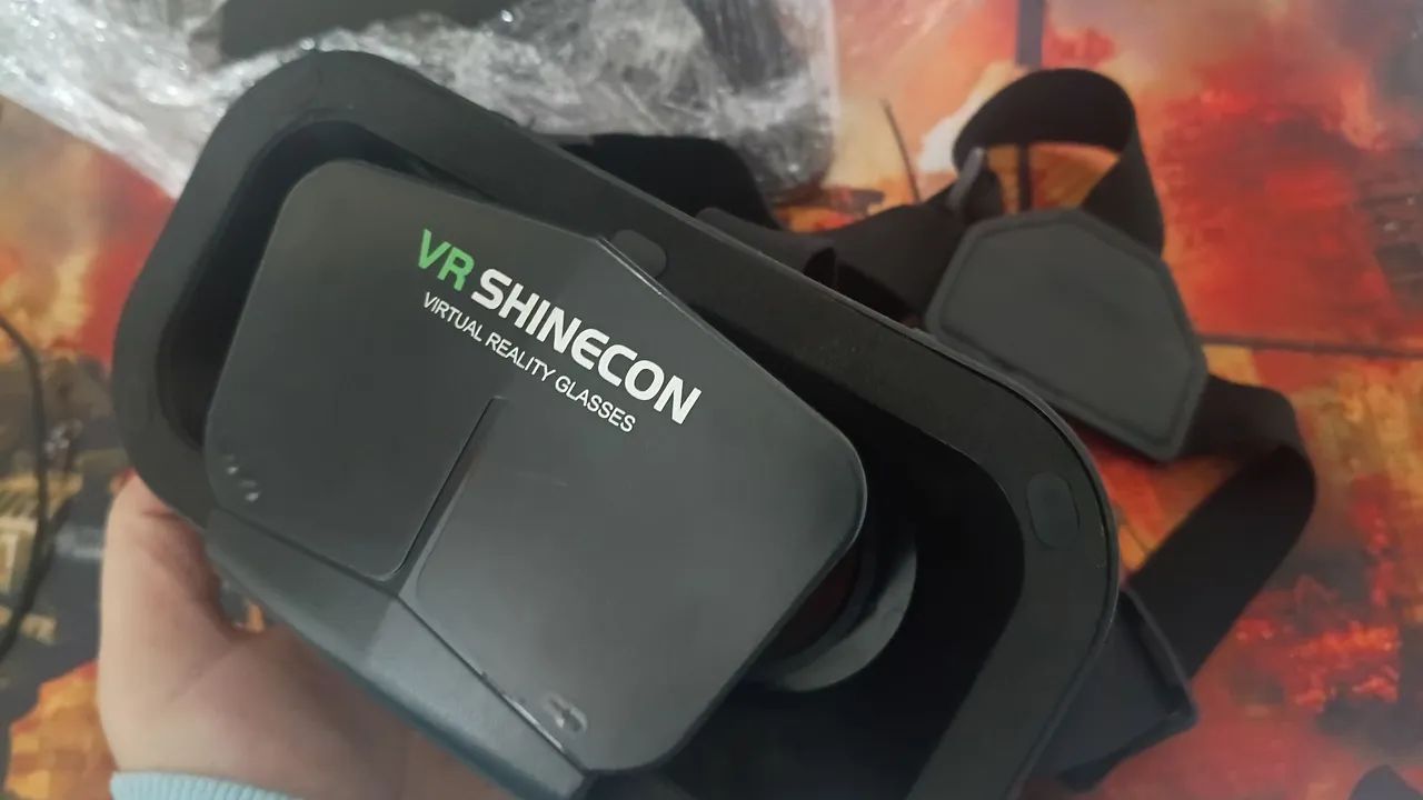 Óculos VR shinecon usado - Foto 4