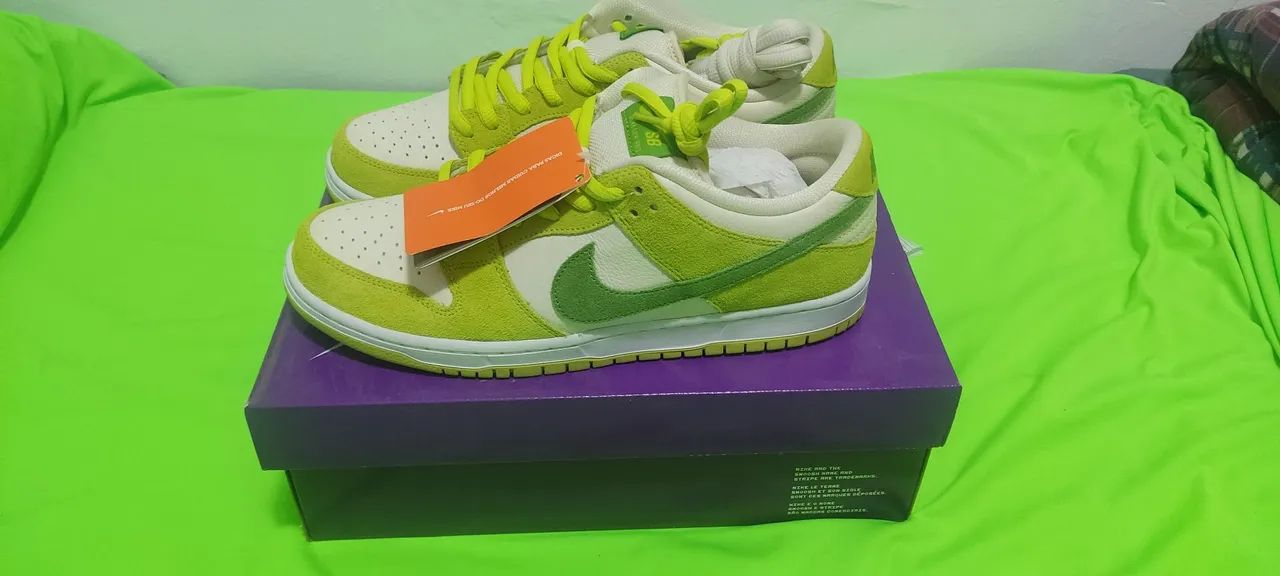 Nike SB Dunk Low Pro Sour Apple - Tam. 42 - Foto 4