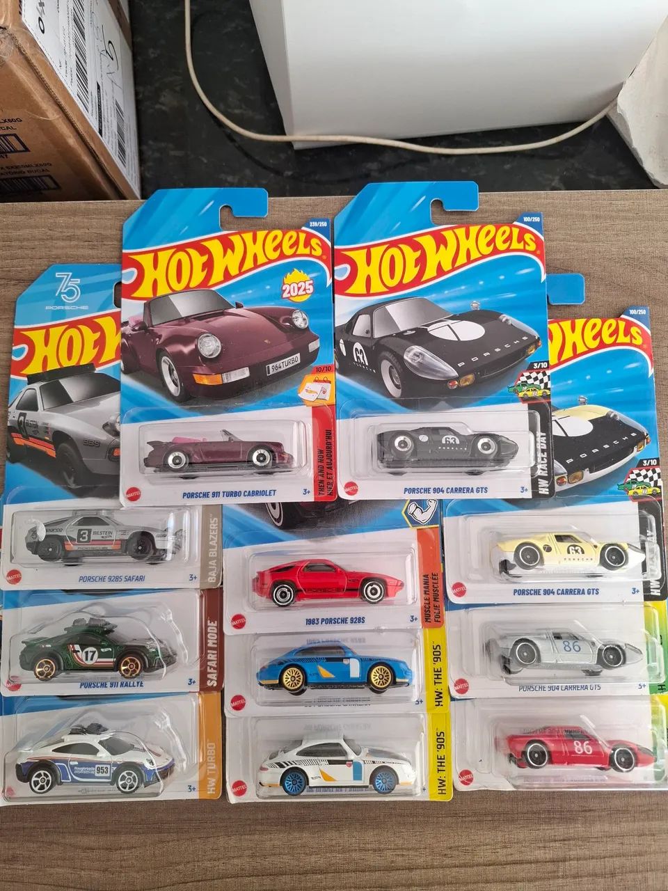 Coleção Hotwhells de Porsche 