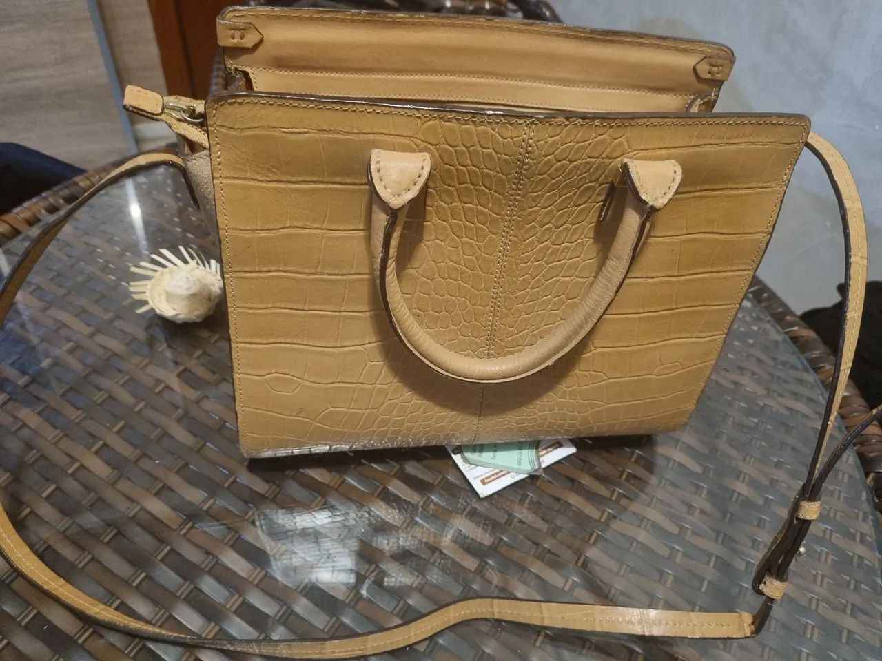 Bolsa bege da SCHUTZ  - Foto 3