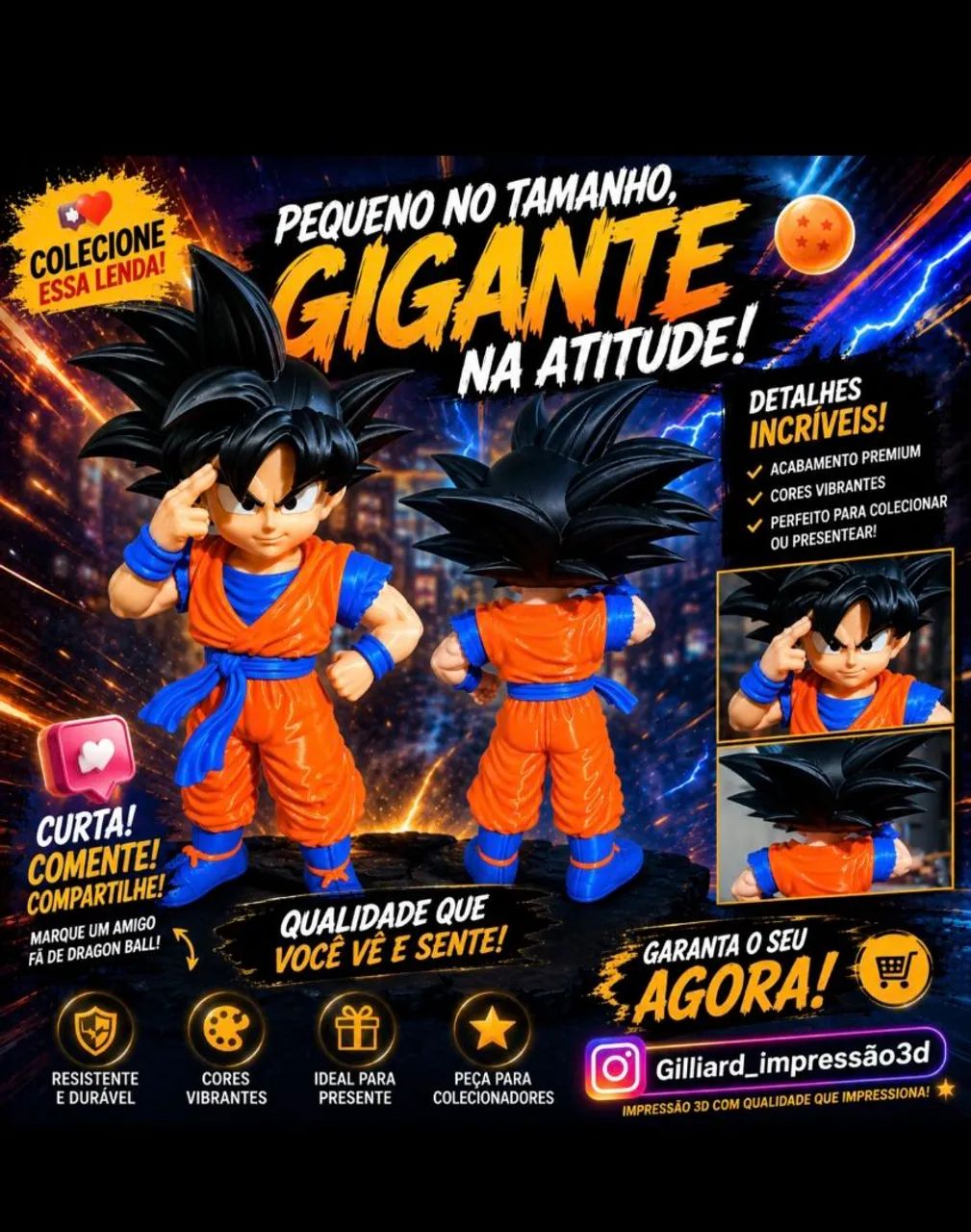 Bonecos do dragon ball z