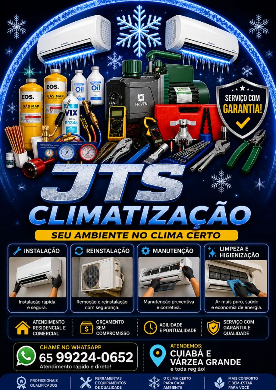 instalação e manutenção de ar condicionado