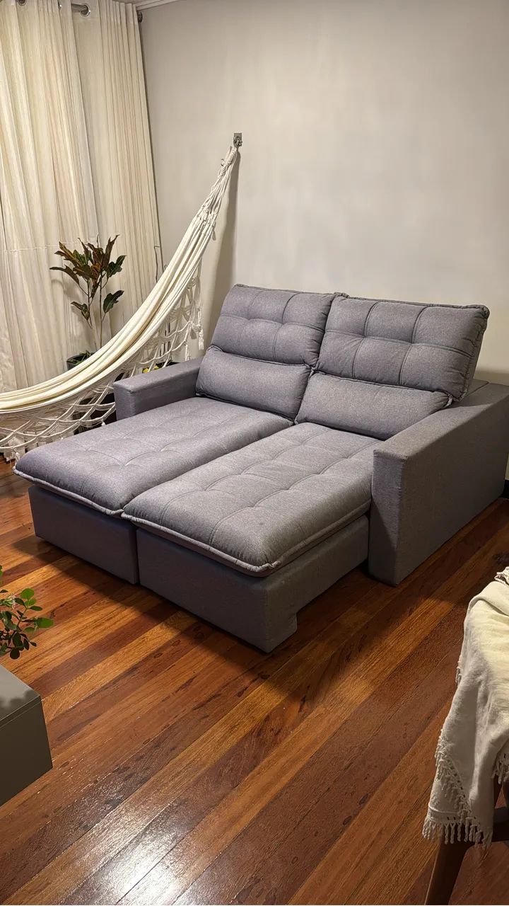 Sofá 1,7 m com extensão  - Foto 2