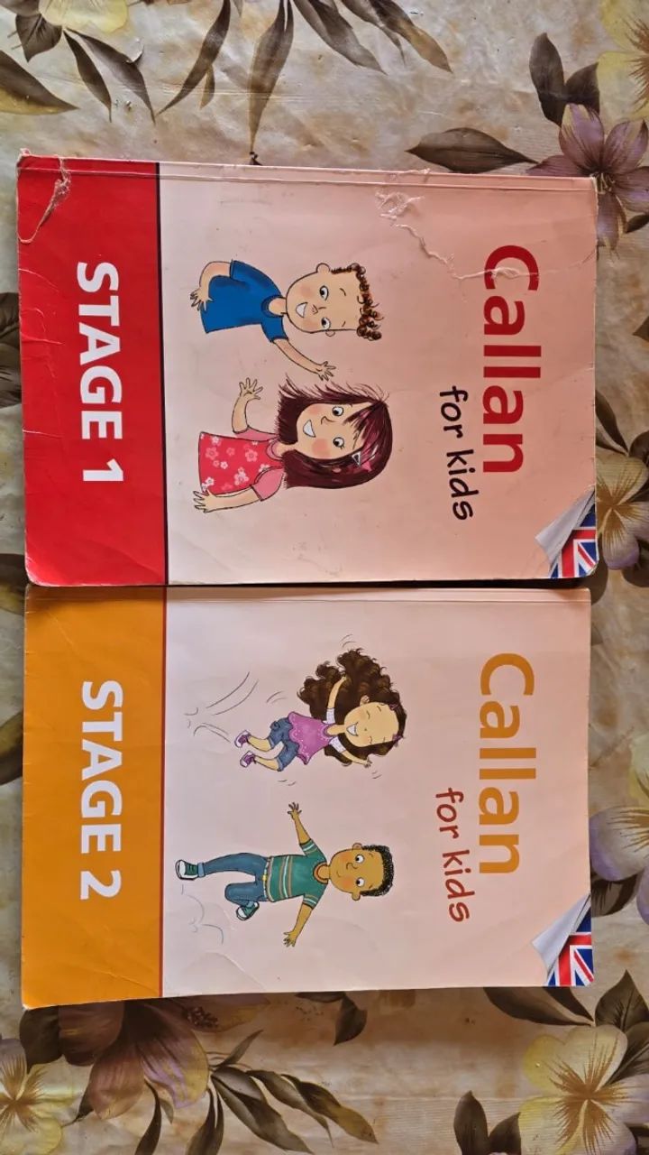 Callan for kids 全4冊セット Livros Callan for Kids - 2 Livros (Stage 1 e Stage 2) - Livros e