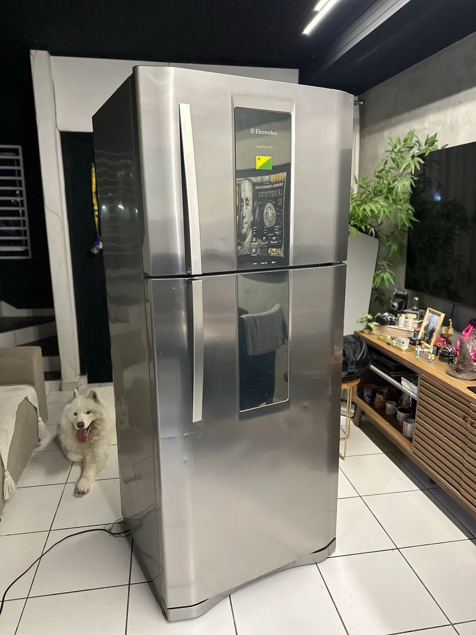 Geladeira Electrolux Frost Free Inox