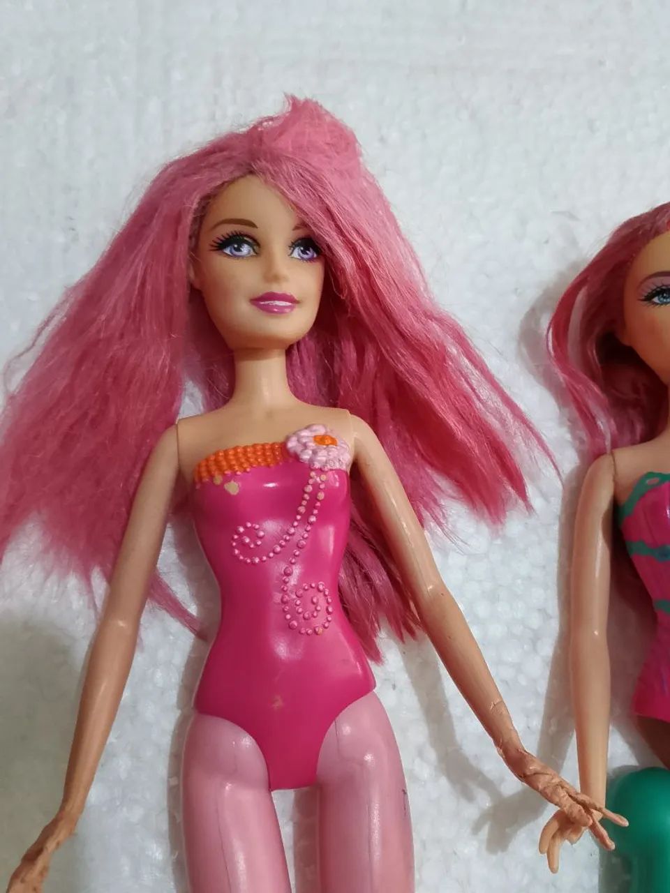 Lote de sucatas de bonecas Barbies  - Foto 2