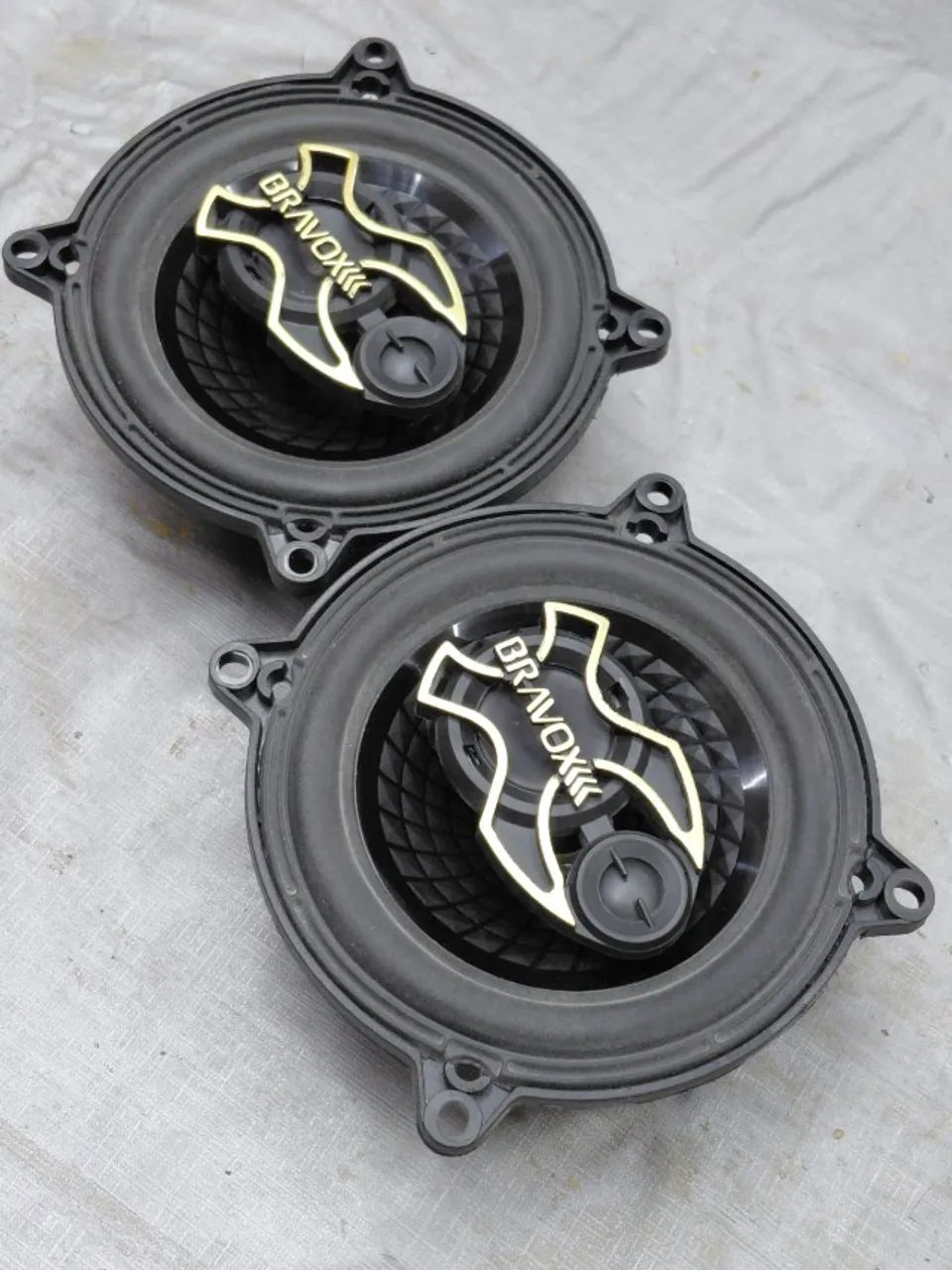 Auto Falante Triaxial Bravox 5 Polegadas 50w Par