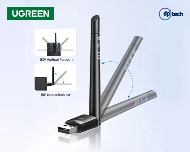 Adaptador Bluetooth 5.4 Ugreen | Plug and Play | 20dBm -Entrega Grátis- - Foto 3