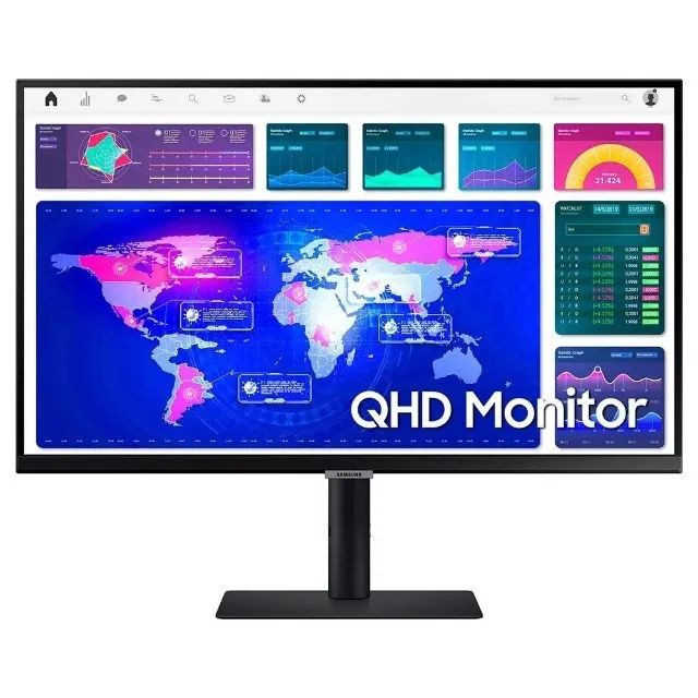 Monitor Samsung ViewFinity S6 27 QHD 100Hz USB-C 90W - Foto 3