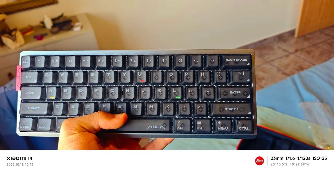 Aula Ag60 - Grey (Teclado magnético) - Foto 3